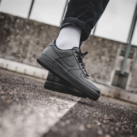 nike air force 1 herren schwarz 315122|air force 1 07 black.